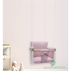 Natilu Magic Pink Velvet vaiku sūpynės