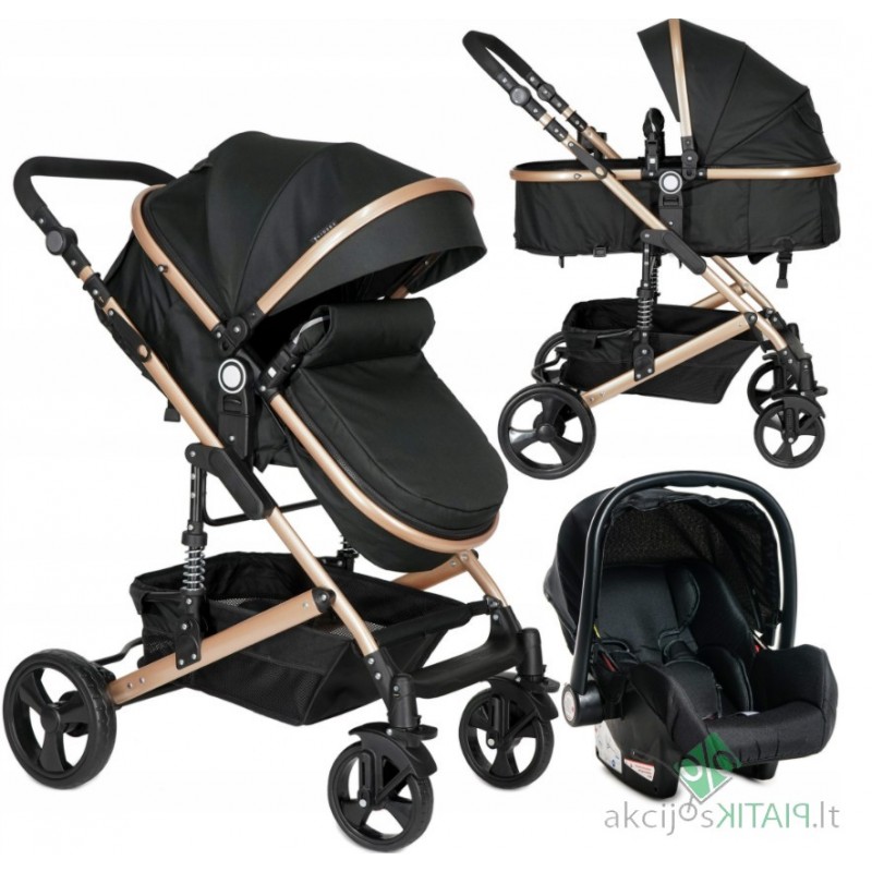 VAIKŲ  VEŽIMAS 3in1 WALKER