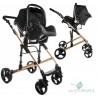 VAIKŲ  VEŽIMAS 3in1 WALKER