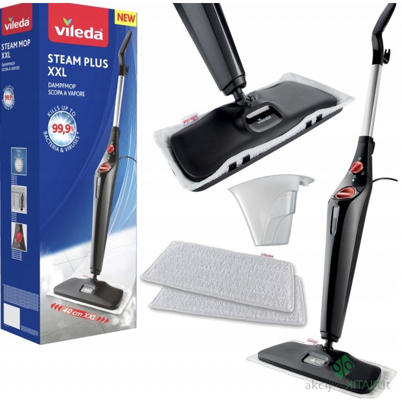Vileda 1550 W / 400 ml garinė šluota