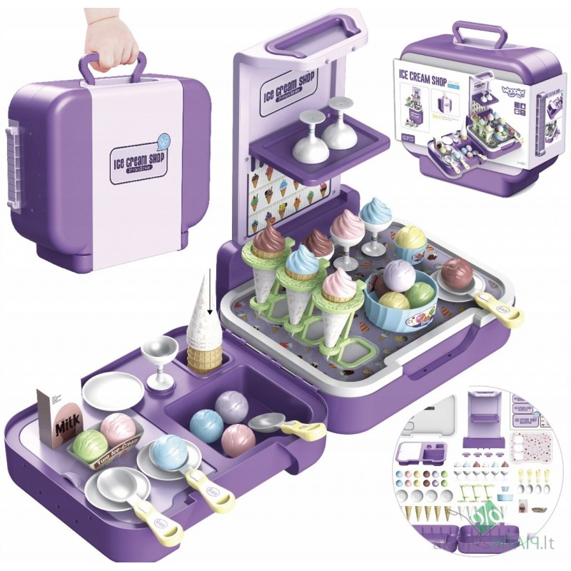 WOOPIE lagaminas su ledais 3in1