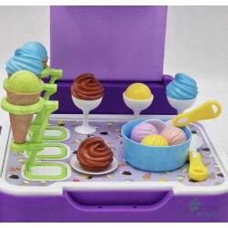 WOOPIE lagaminas su ledais 3in1