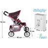 Kinderplay lėlių vežimėlis