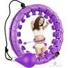 Hula lankelis su didi kamuoliukais 120 cm