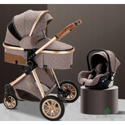 Kūdikių vežimėlis TIARO PREMIUM 3in1
