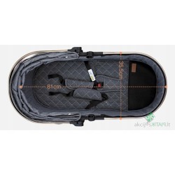 Kūdikių vežimėlis TIARO PREMIUM 3in1