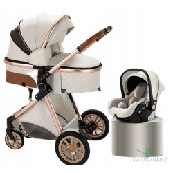 Kūdikių vežimėlis TIARO PREMIUM 3in1