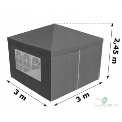 Sodo paviljonas 3 x 3 x 2,5 m