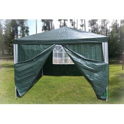 Sodo paviljonas 4 sienos 3 x 3 x 2,5 m