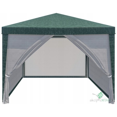 Sodo paviljonas 4 sienos 3 x 3 x 2,5 m
