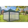 Sodo paviljonas 4 sienos 3 x 3 x 2,5 m