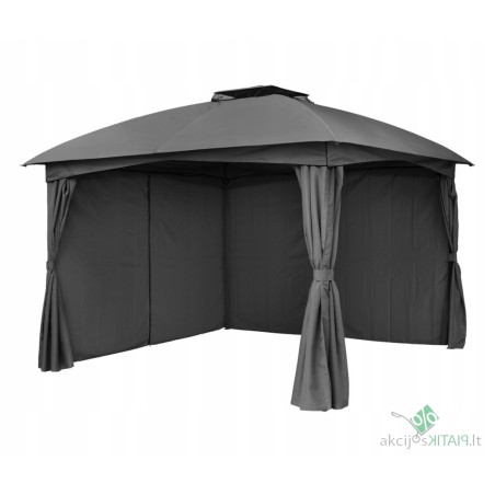 Sodo paviljonas 4 sienos 3,3 x 3,3 x 2,7 m