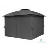 Sodo paviljonas 4 sienos 3,3 x 3,3 x 2,7 m