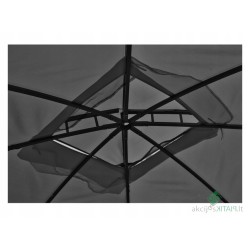 Sodo paviljonas 4 sienos 3,3 x 3,3 x 2,7 m