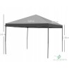 Sodo Paviljonas 4 sienos 2,96 x 2,96 x 2,65 m