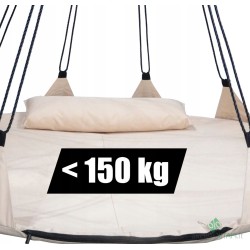 Pakabinamos sodo sūpynės + pagalvėlė 150 x 150