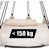 Pakabinamos sodo sūpynės + pagalvėlė 150 x 150
