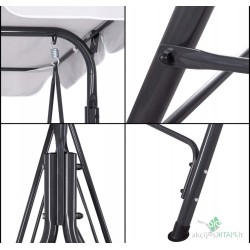 Laisvai pastatomos sodo sūpynės 45x130