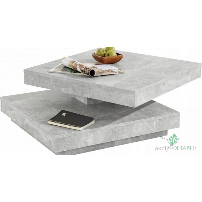 Matinis betoninis kavos staliukas 78 cm