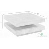 Matinis betoninis kavos staliukas 78 cm