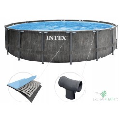 Apvalaus rėmo baseinas Intex 457 x 457 cm