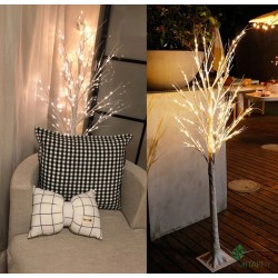 LED medis baltas 120 cm