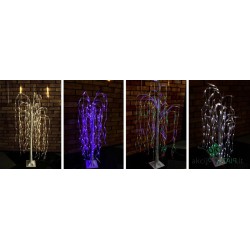 Švytinti eglutė 200 LED beržas 150cm