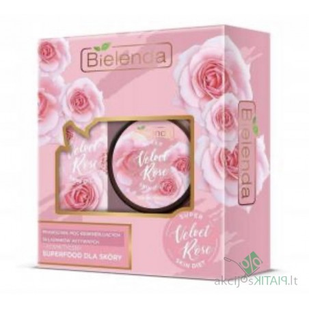 Bielenda Super Skin Velvet Rose“ dovanų rinkinys Jai